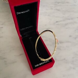 Gold Plated Bangle Bracelet